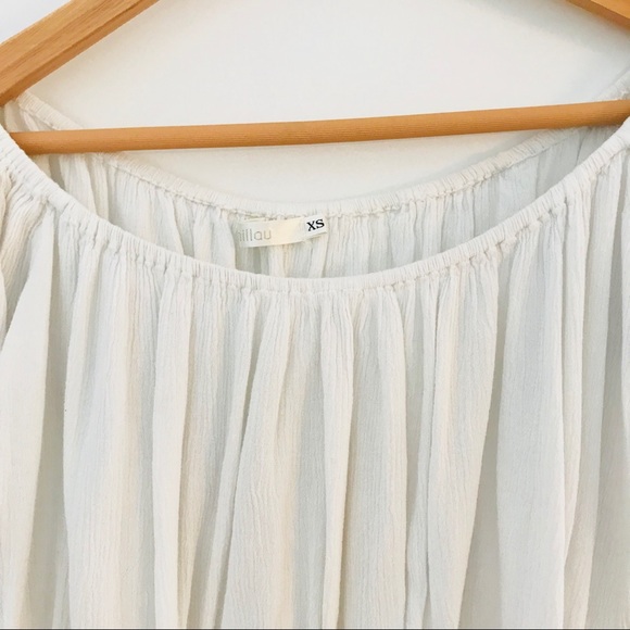 LF Millau cropped lace off shoulder top - Picture 2 of 3